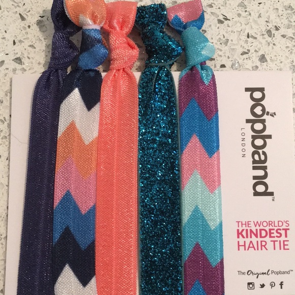 NEW Popband London Hair Ties - Picture 3 of 6